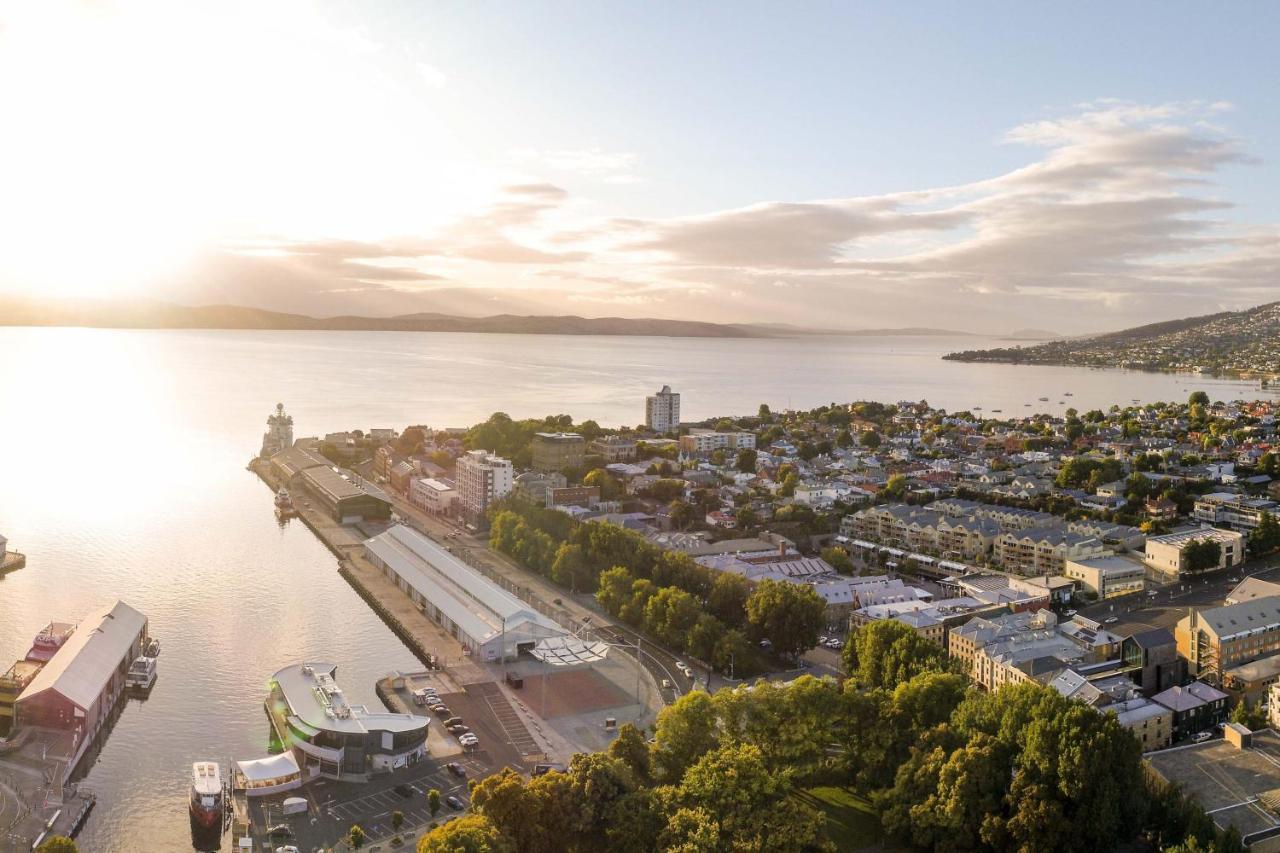 The Tasman, A Luxury Collection Hotel, Hobart Eksteriør billede Aerial view of the station