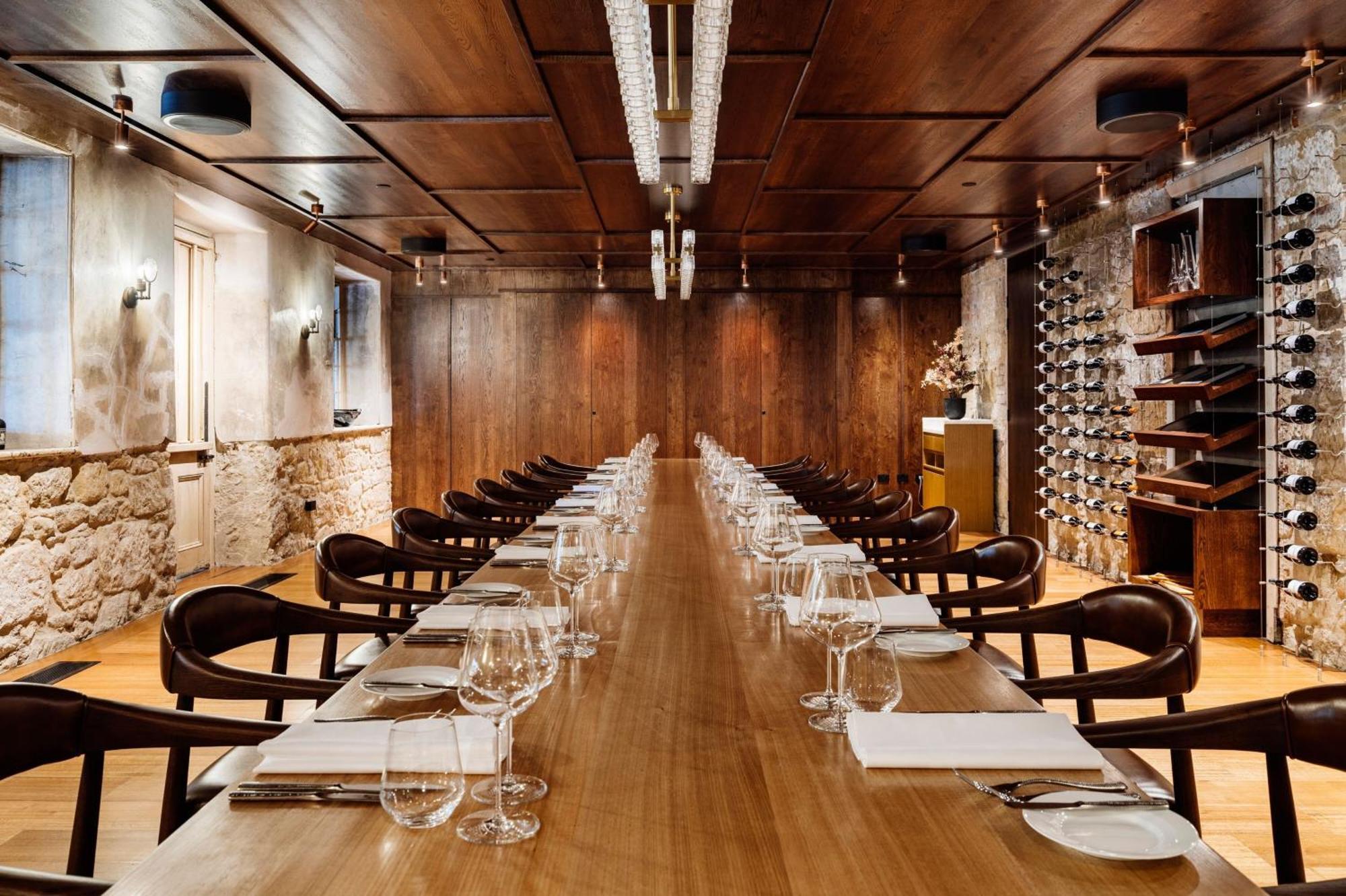 The Tasman, A Luxury Collection Hotel, Hobart Eksteriør billede Interior of the restaurant