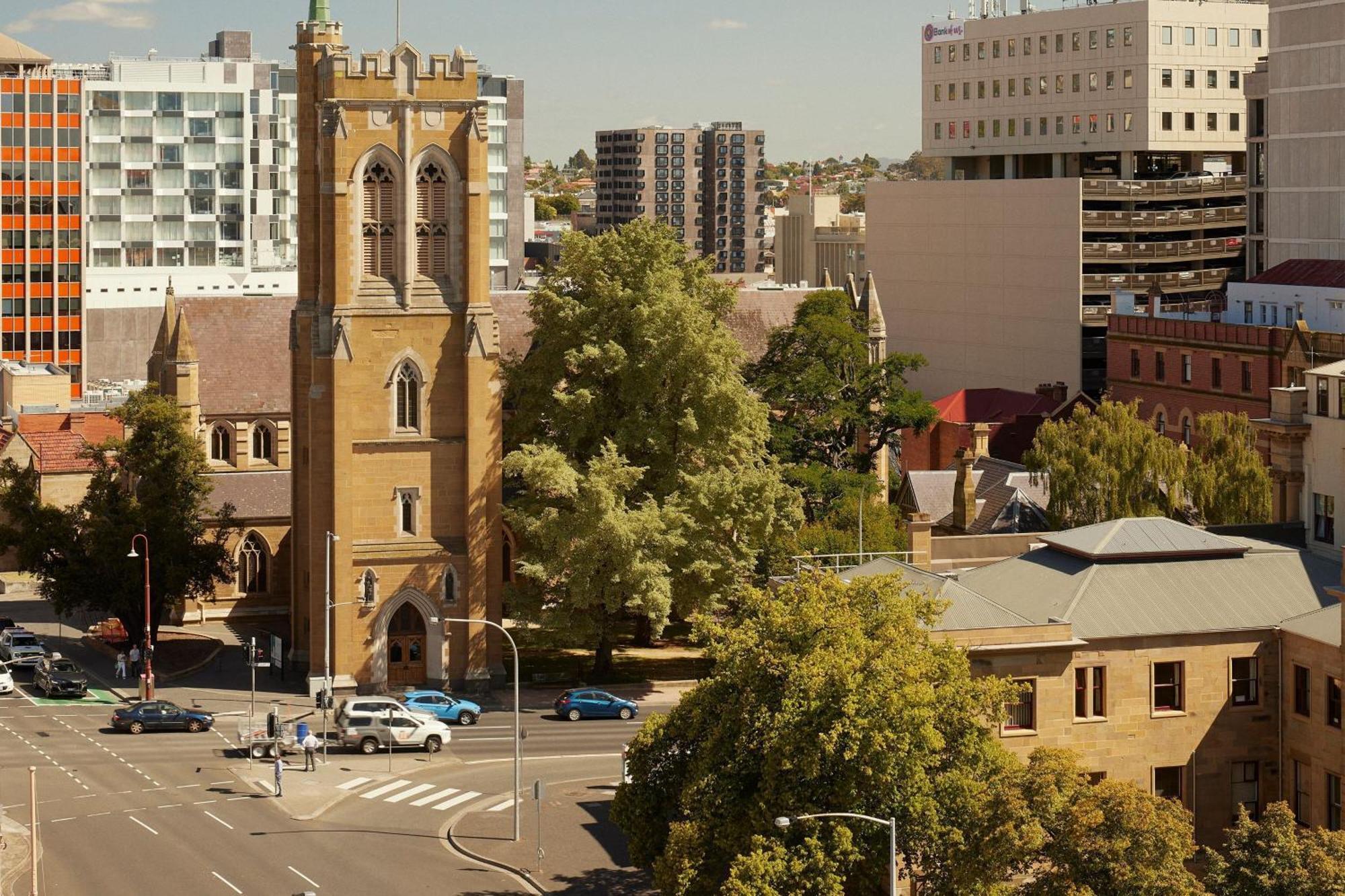 The Tasman, A Luxury Collection Hotel, Hobart Eksteriør billede The church from the west